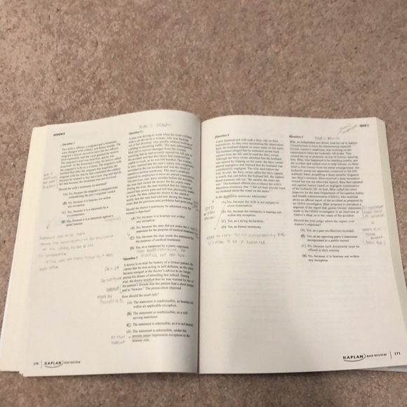Compass Kaplan Bar Review Workbook - Picture 4 of 4